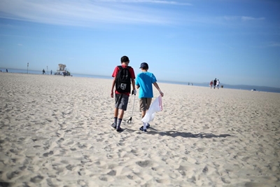 Help rid beaches of plastic